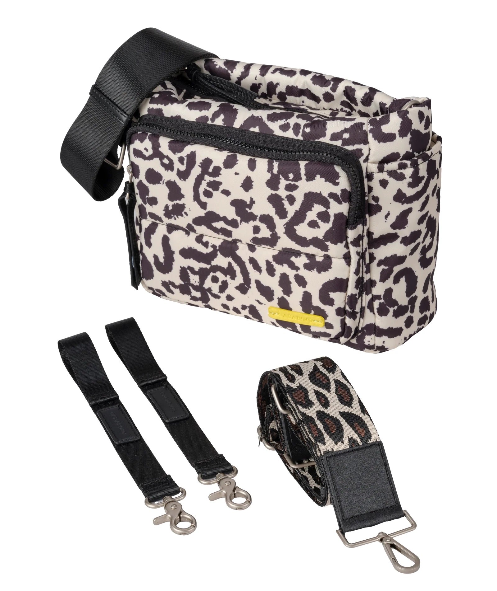 Bababing Joey Cross Body Changing Bag - Leopard – Bambinosandbeyond