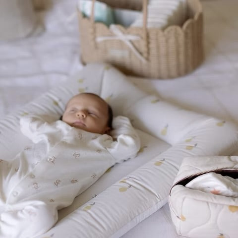 Ralphie Bear Comfort Changing Mat - Pears