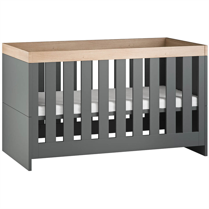 Little Acorns Burlington 3-Piece Room Set - Anthracite Grey/Oak