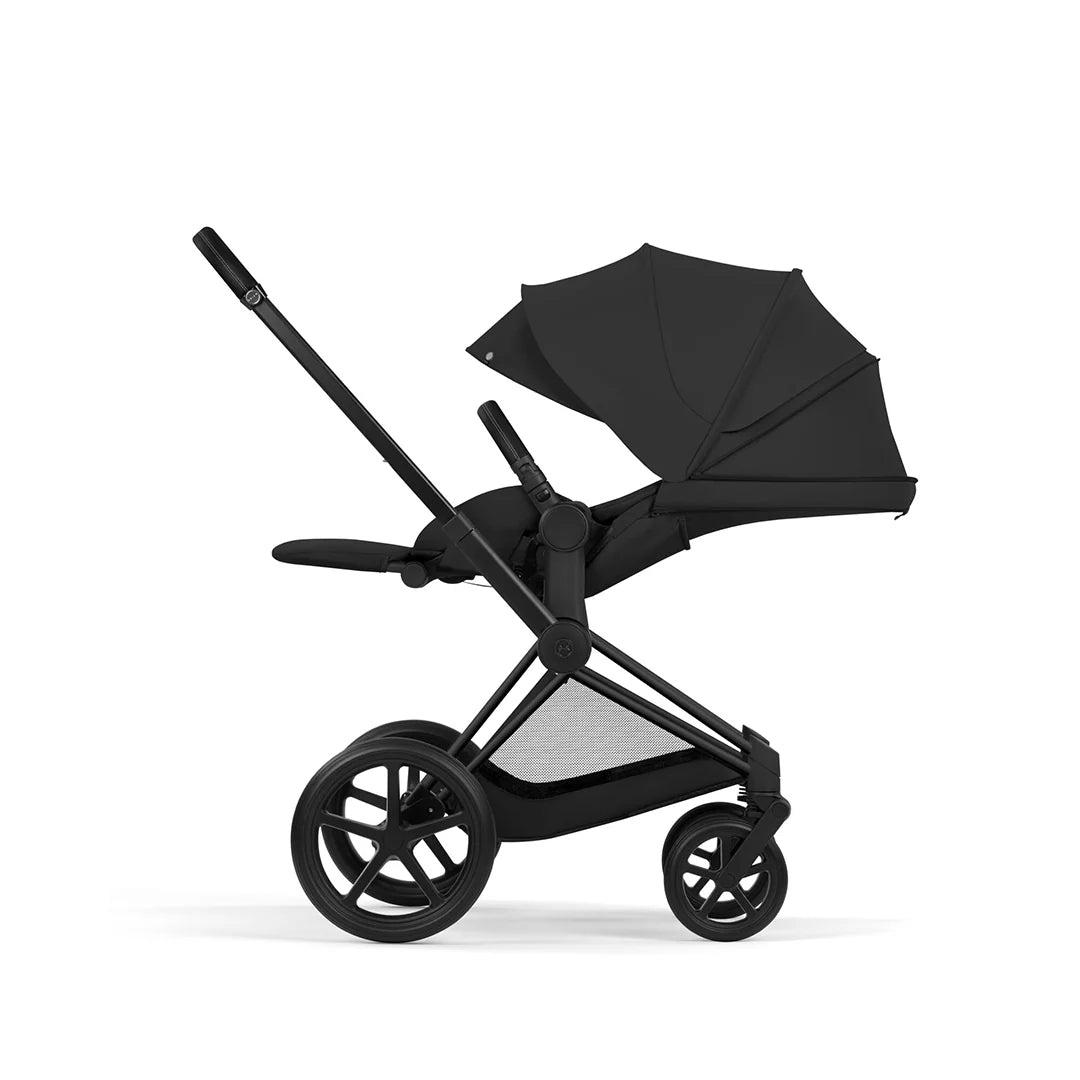Cybex Priam Comfort Ultimate Cloud T Plus Travel System Bundle - Sepia Black/Black