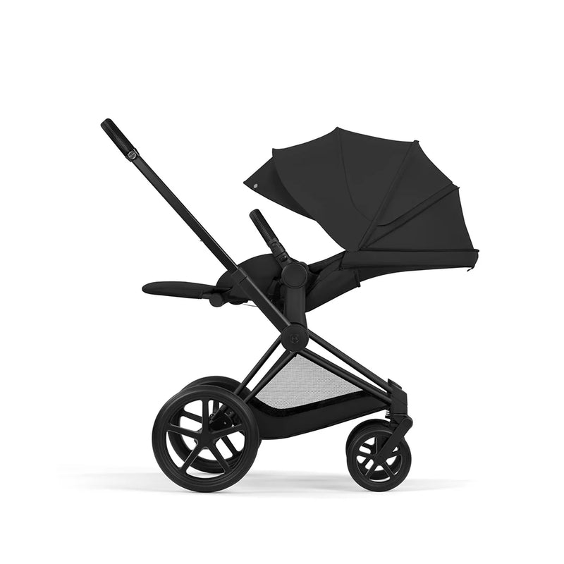 Cybex Priam Comfort Ultimate Cloud T Plus Travel System Bundle - Sepia Black/Black