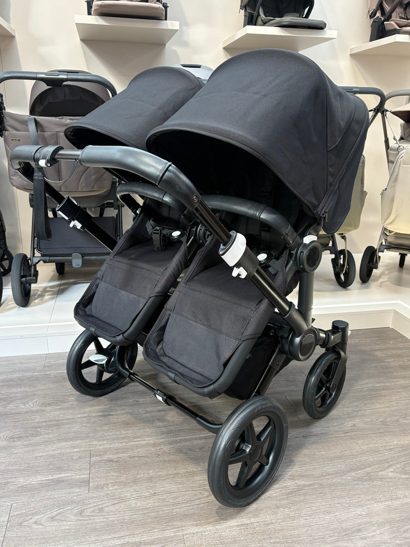 PRE LOVED Bugaboo Donkey3 Duo Bundle - Midnight Black