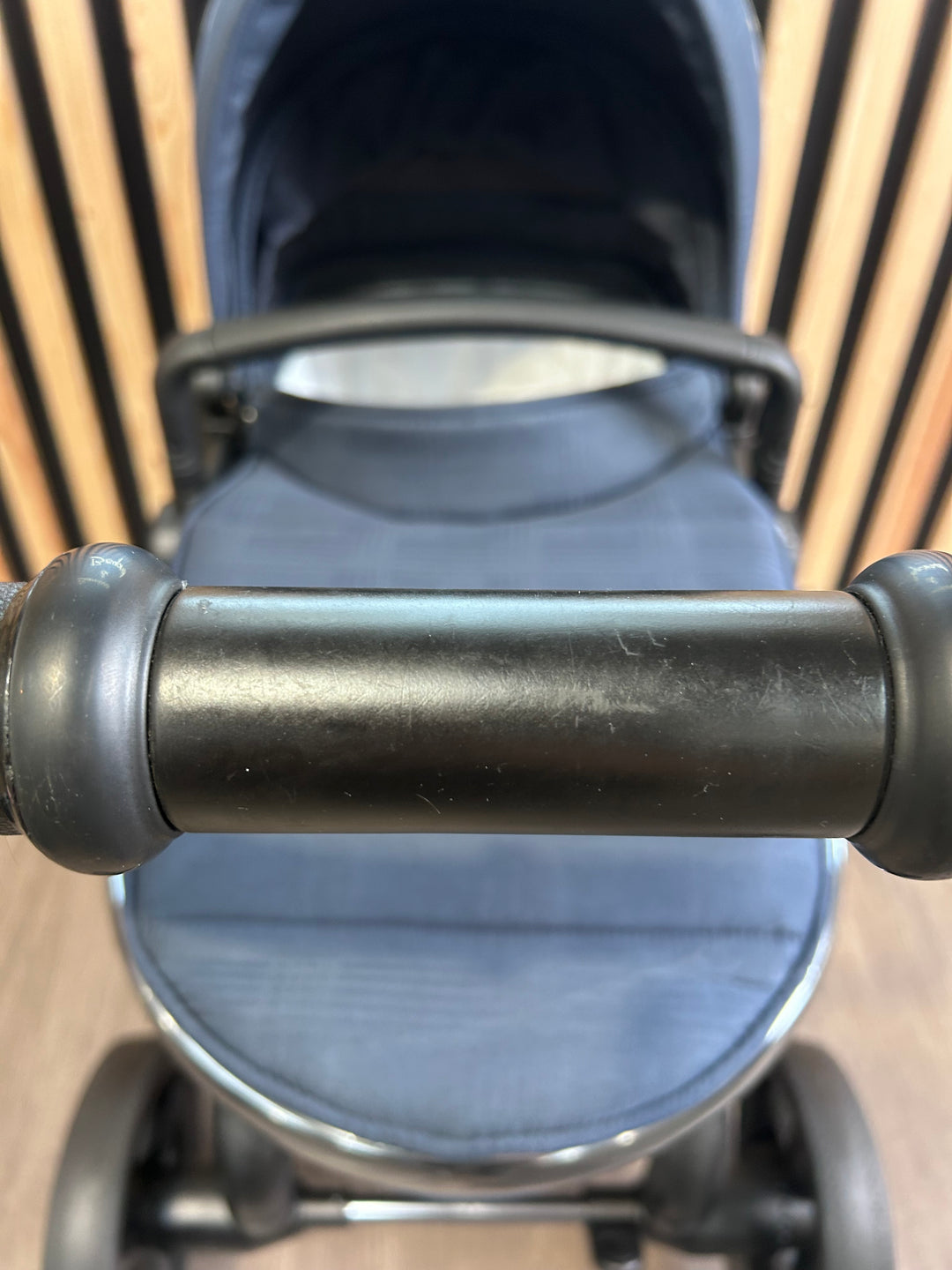 PRE LOVED iCandy Peach 6 Travel System - Navy Check