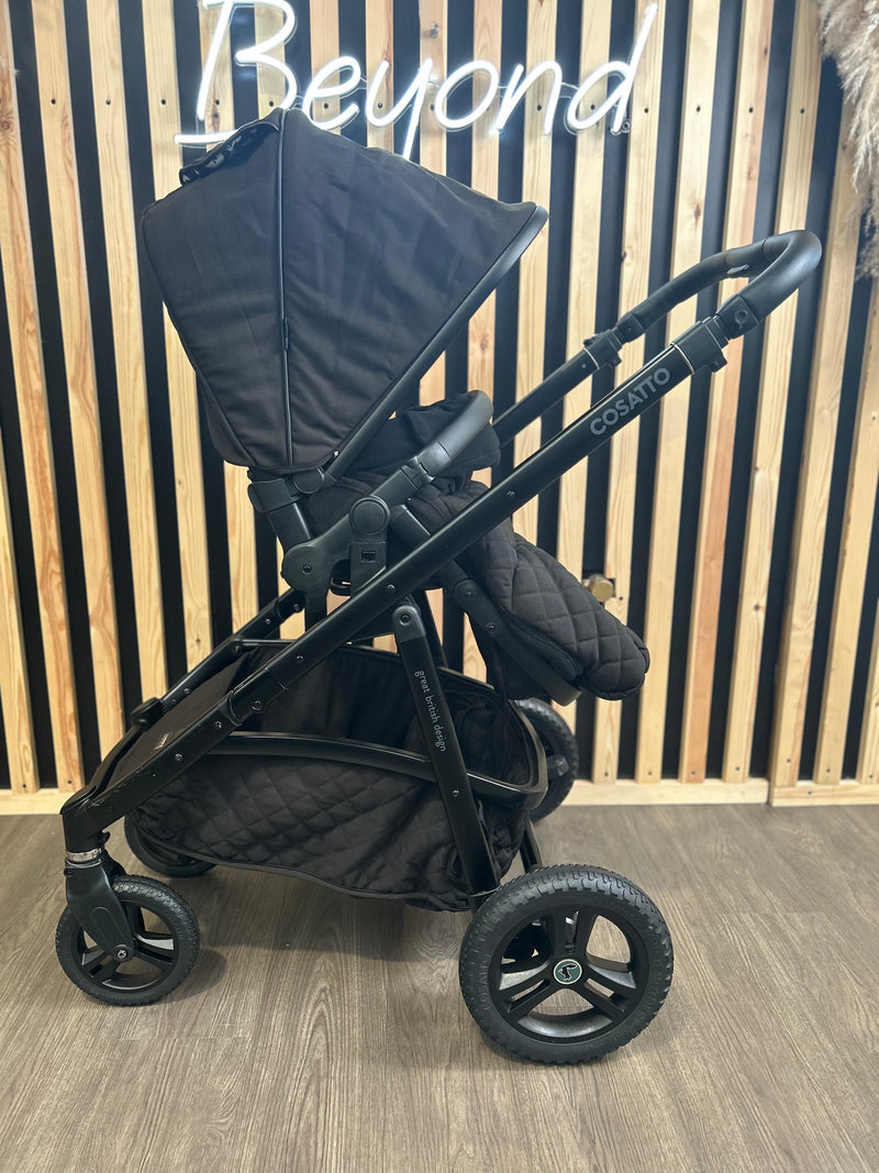 PRE LOVED Cosatto Wow Continental Pram + Pushchair - Silhouette