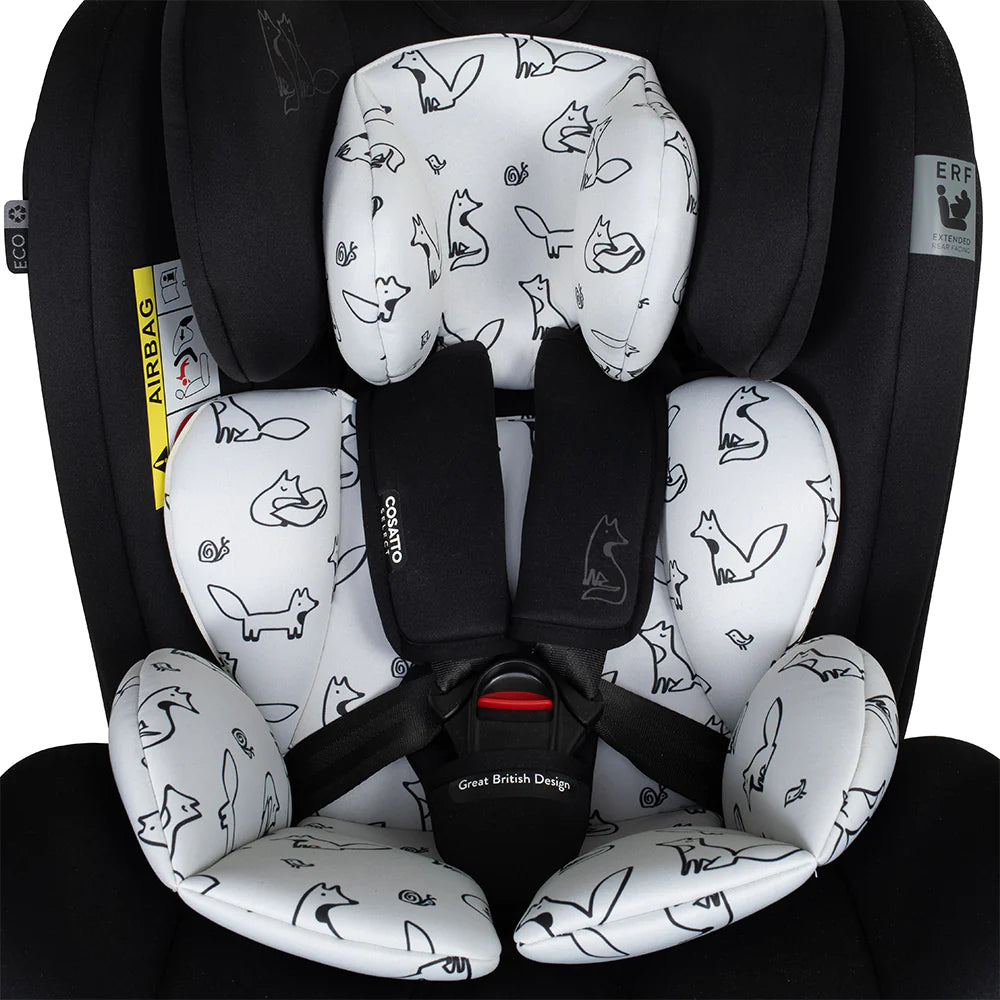 Cosatto All in All 360 Rotate Car Seat - Foxed