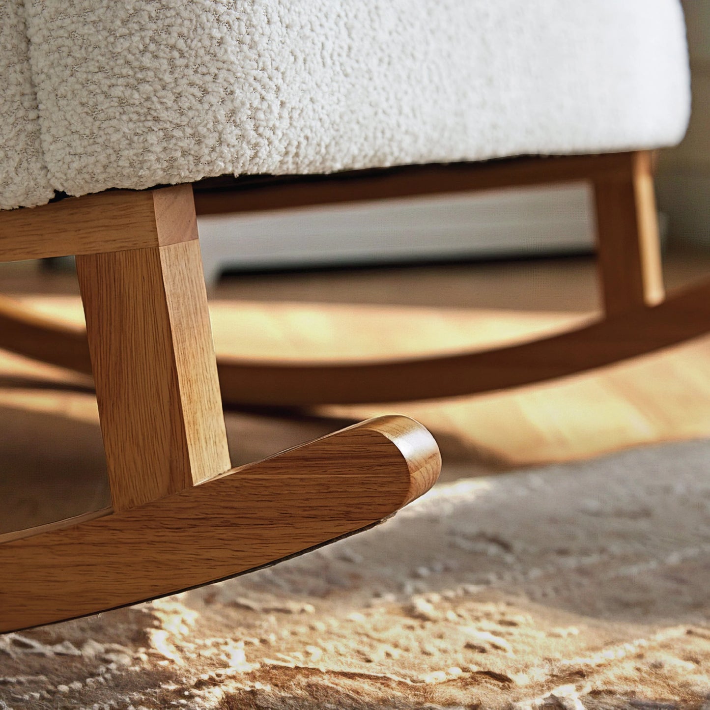 CuddleCo Etta Cuddle Chair - Boucle Mushroom