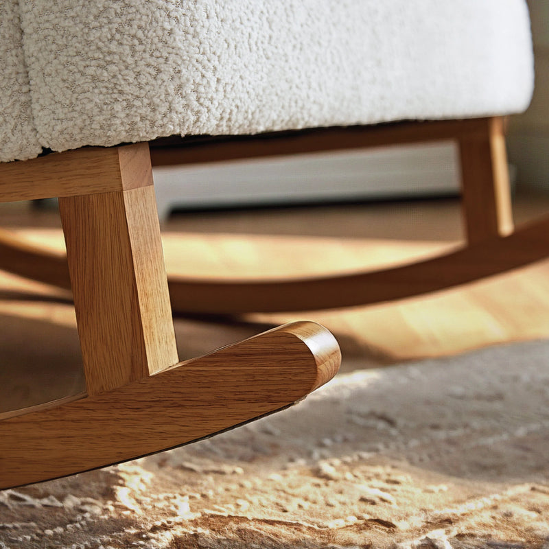 CuddleCo Etta Cuddle Chair - Boucle Mushroom