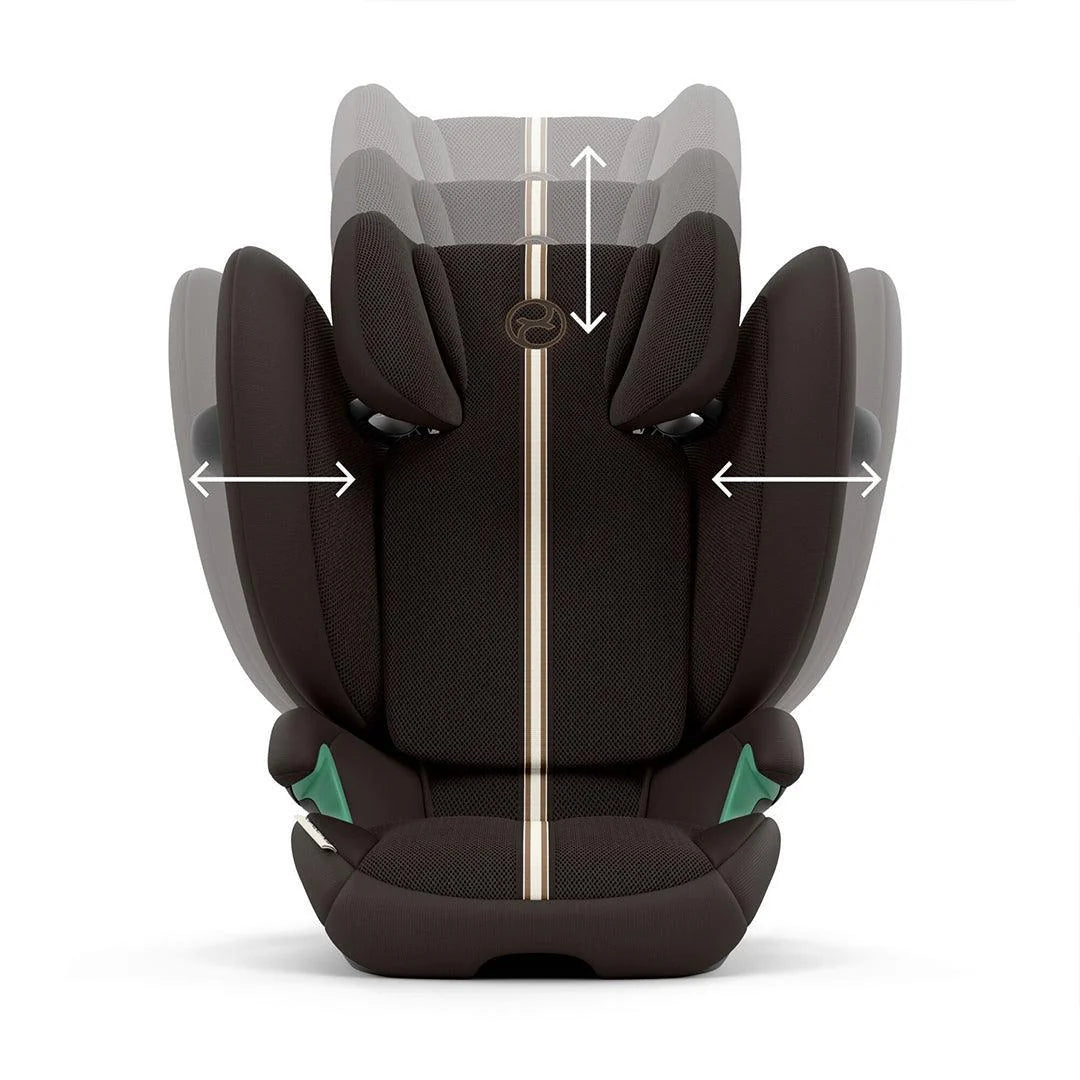 Cybex Solution G2 PLUS Foldable Car Seat - Chocolate Brown