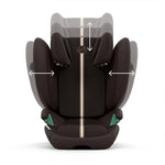 Cybex Solution G2 PLUS Foldable Car Seat - Chocolate Brown