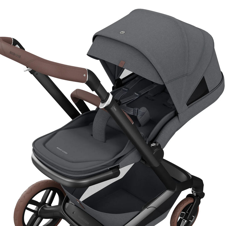 Maxi-Cosi Fame Pushchair & Carrycot- Twillic Graphite