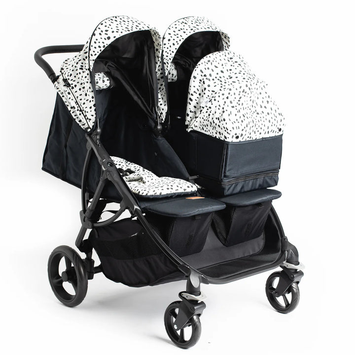 Roma Gemini Double Pushchair - Dalmation