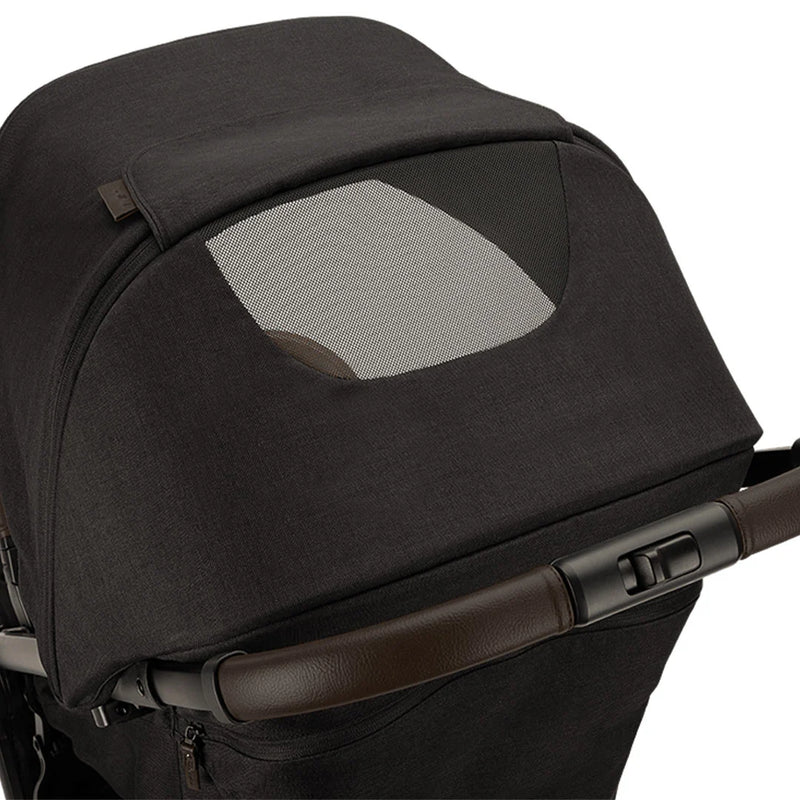 Nuna TRVL LX Compact Travel System Inc Lytl Folding Carrycot + Pipa Urbn - Caviar