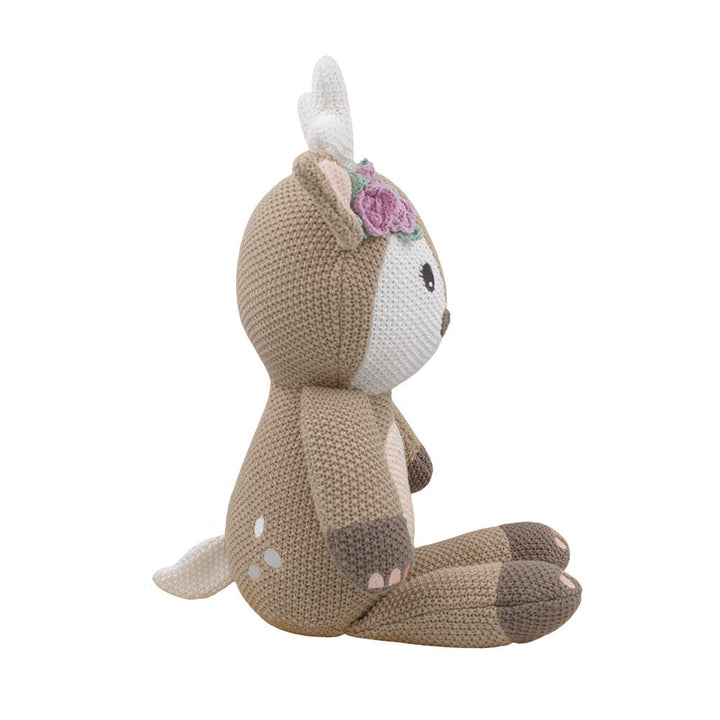 Living Textiles Ava the Fawn Knitted Toy