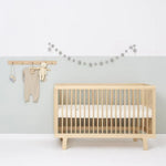 The Little Green Sheep Twist Natural Toddler Mattress 70x160cm to fit IKEA