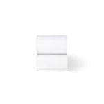 The Little Green Sheep Organic Moses Basket Fitted Sheets - White