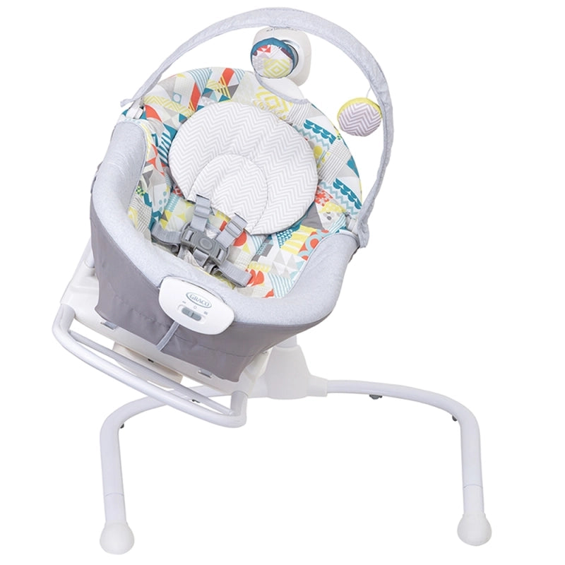 Graco Duet Sway 2-in-1 Swing & Rocker - Patchwork