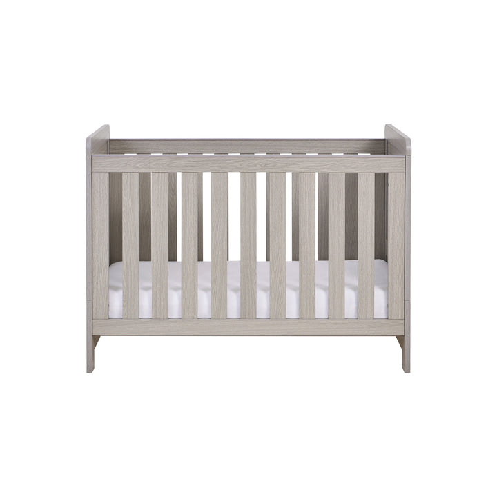 Babymore Caro Mini Cot Bed – Greywash