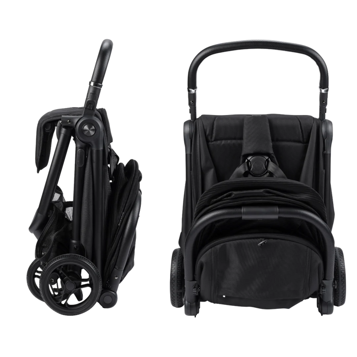 Bababing Ori Auto Fold Compact Stroller - Black + FREE Sorm Backpack