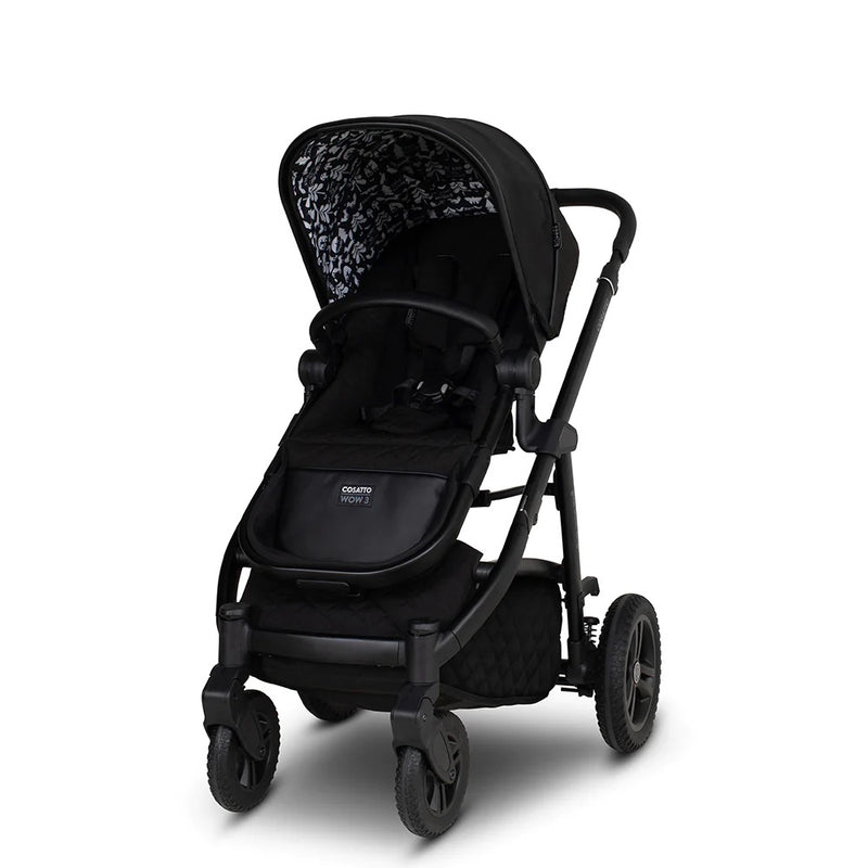 Cosatto Wow 3 Rotate & Recline Cozy Bundle - Silhouette
