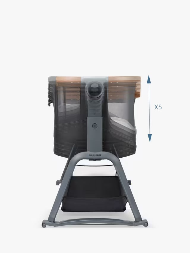 Maxi-Cosi Iora Plus Bedside Crib - Elegance Graphite