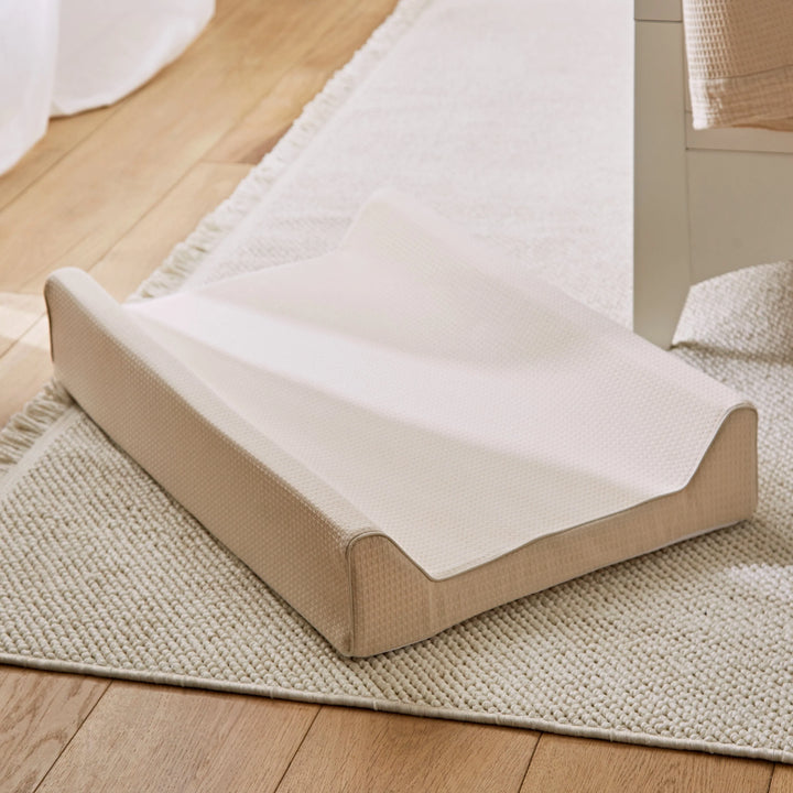 CuddleCo Wedge Changing Mat - Cashmere Waffle