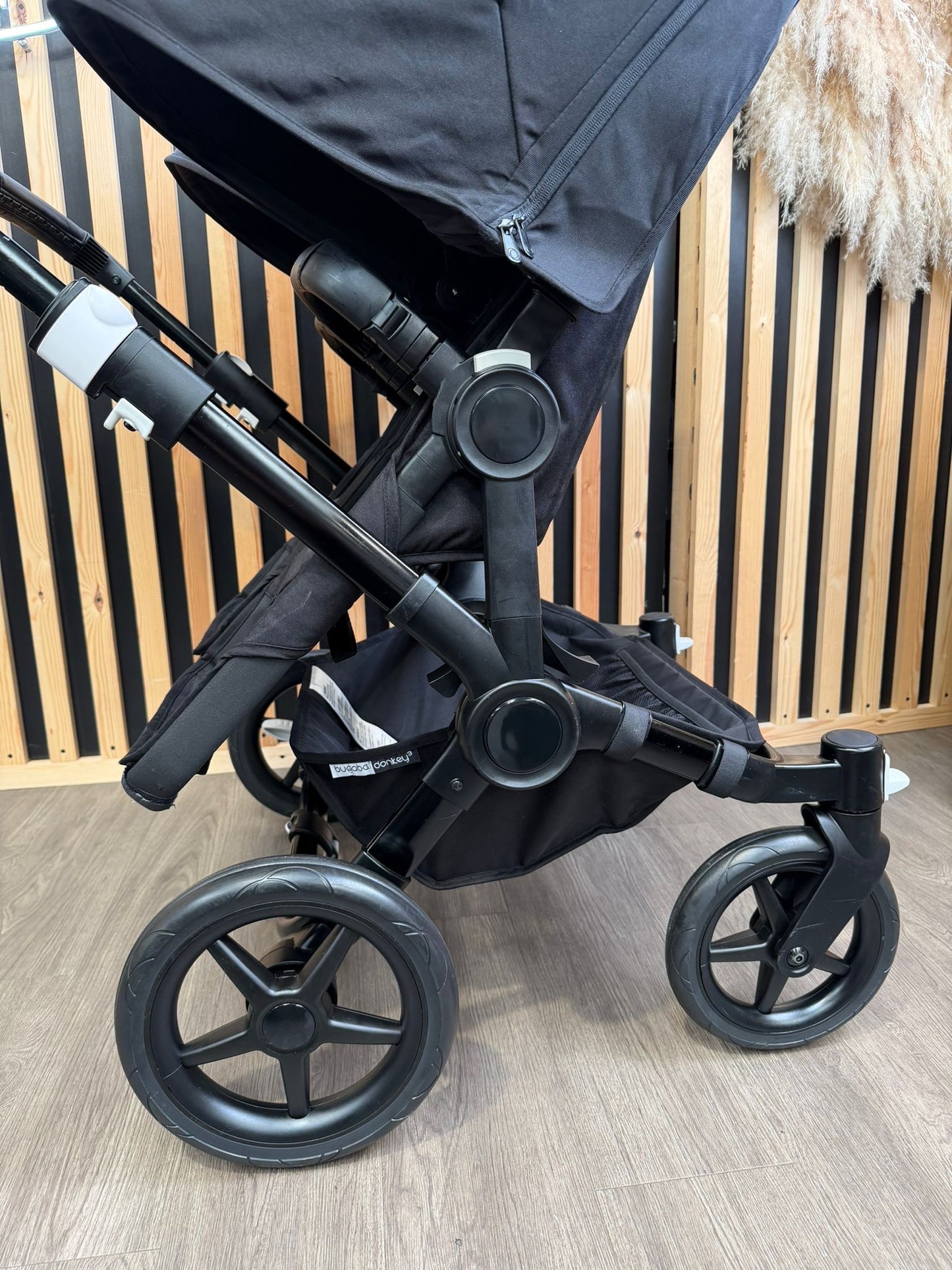 PRE LOVED Bugaboo Donkey3 Duo Travel System - Midnight Black