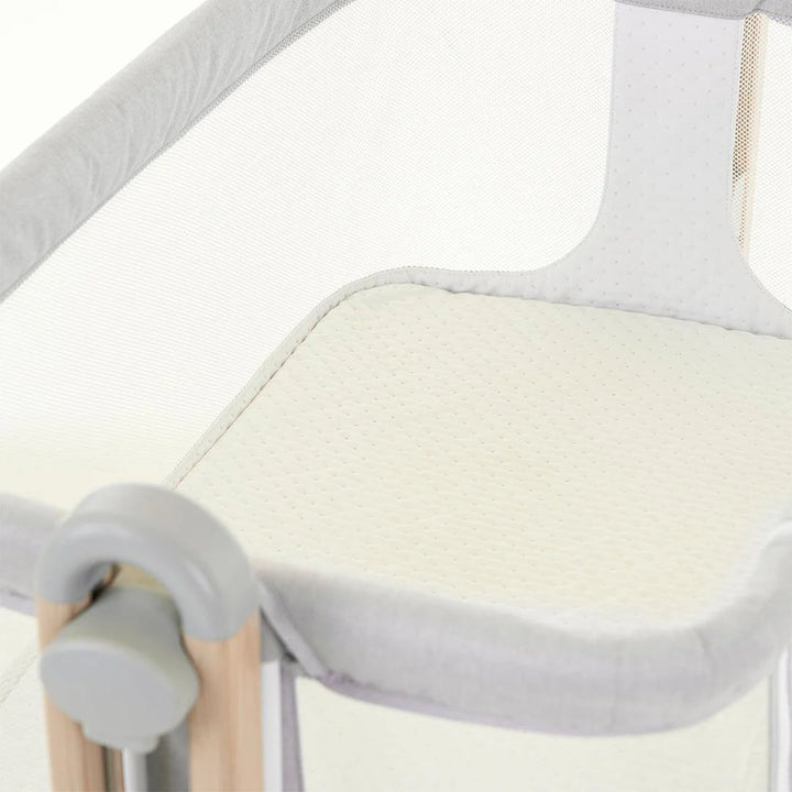 Obaby Cloud Bedside Crib - Grey