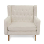 Babymore Lux Snuggle Rocking Chair – Ivory
