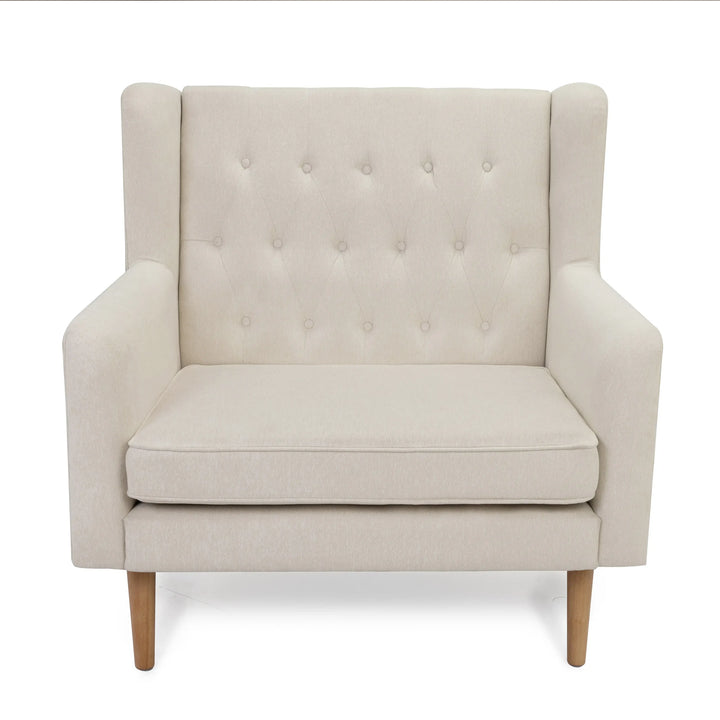 Babymore Lux Snuggle Rocking Chair – Ivory