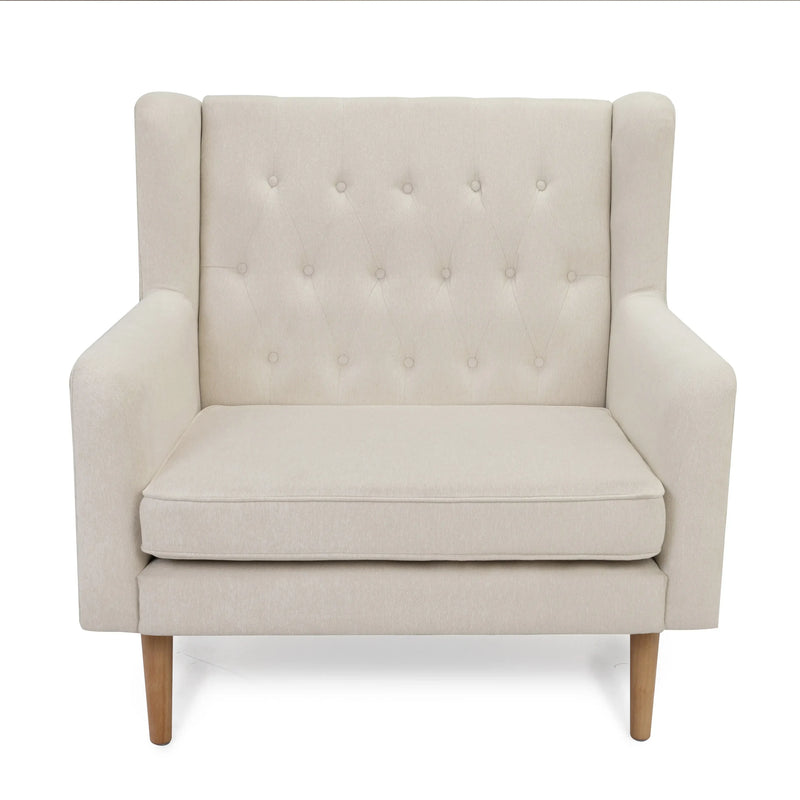 Babymore Lux Snuggle Rocking Chair – Ivory