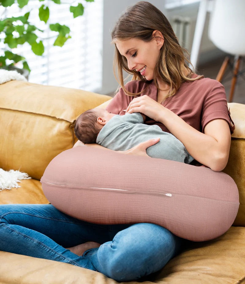 Babymoov Comfy Big Muslin Maternity Pillow doomoo - Pink