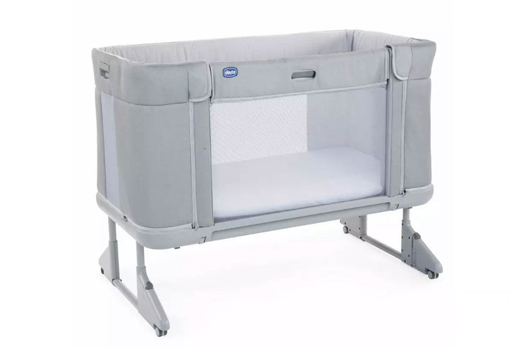 Chicco Next2Me Forever Bedside Crib To Cot - Ash Grey