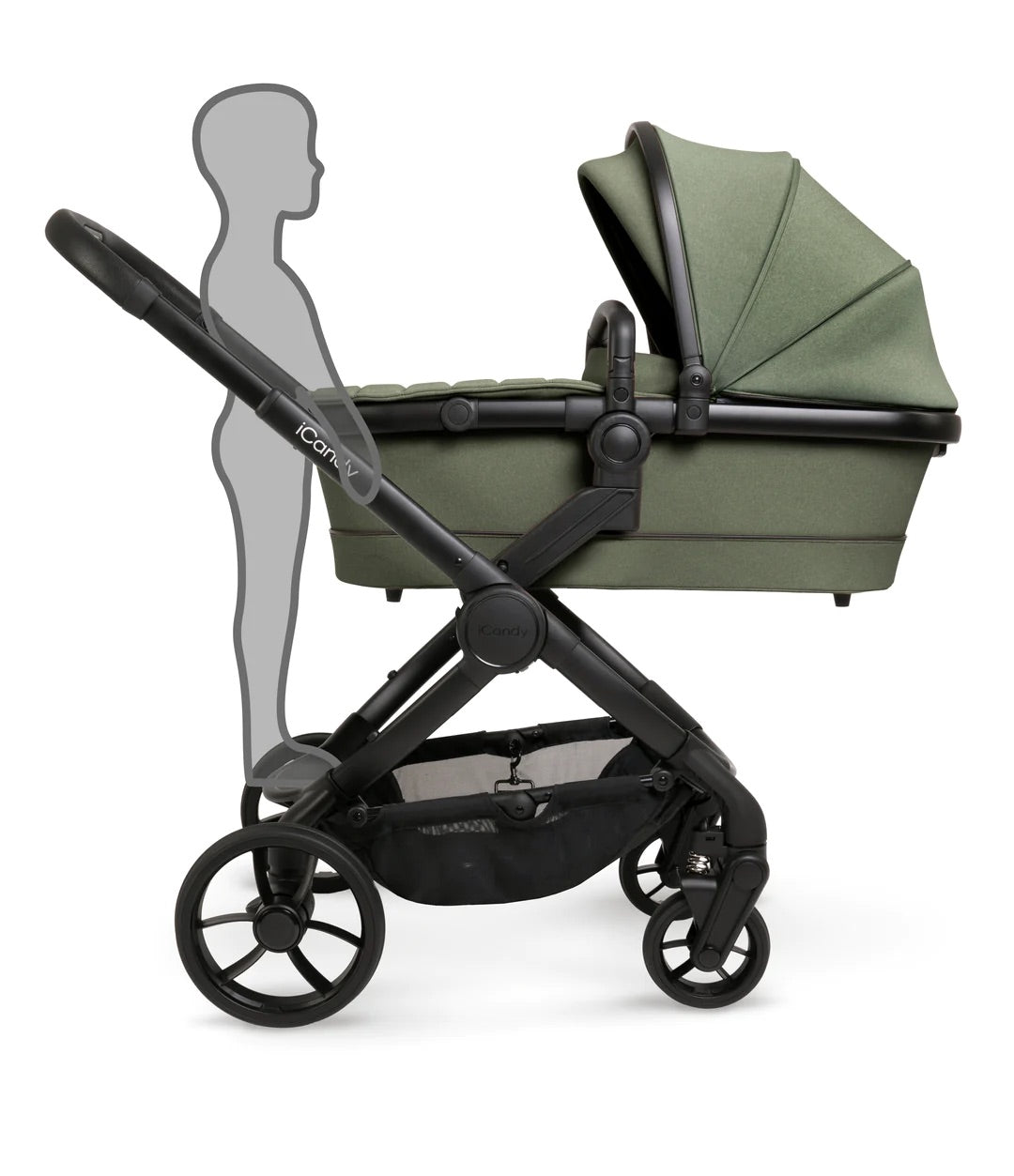 iCandy Peach 7 Pushchair & Carrycot Travel System - Ivy