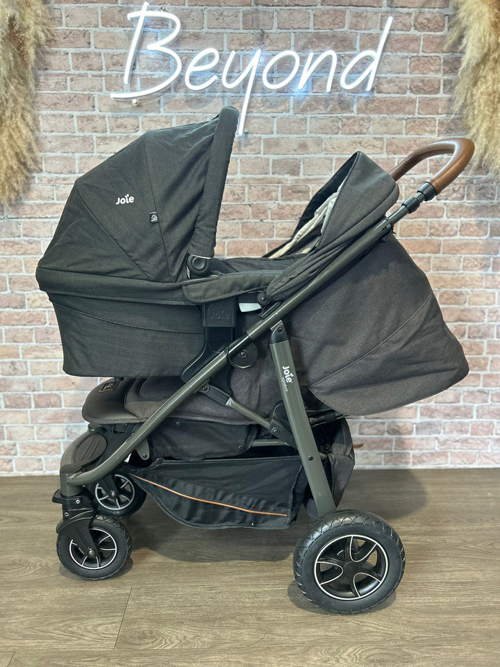 PRE LOVED Joie Mytrax Travel System Inc Ramble Carrycot & I Snug Car Seat