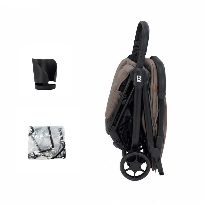 Babymore Yara Compact Stroller – Chocolate
