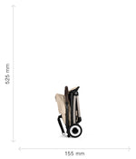 Cybex Orfeo Compact Travel Stroller - Dune Grey (2026 Model)