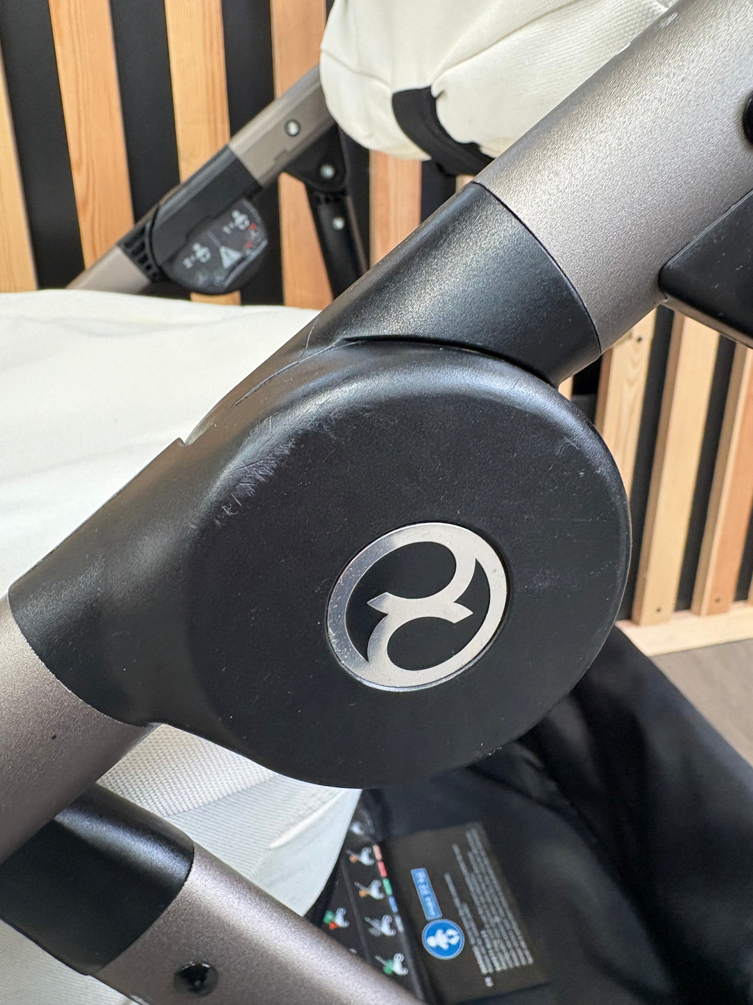 PRE LOVED Cybex Gazelle S Double Bundle - Seashell Beige