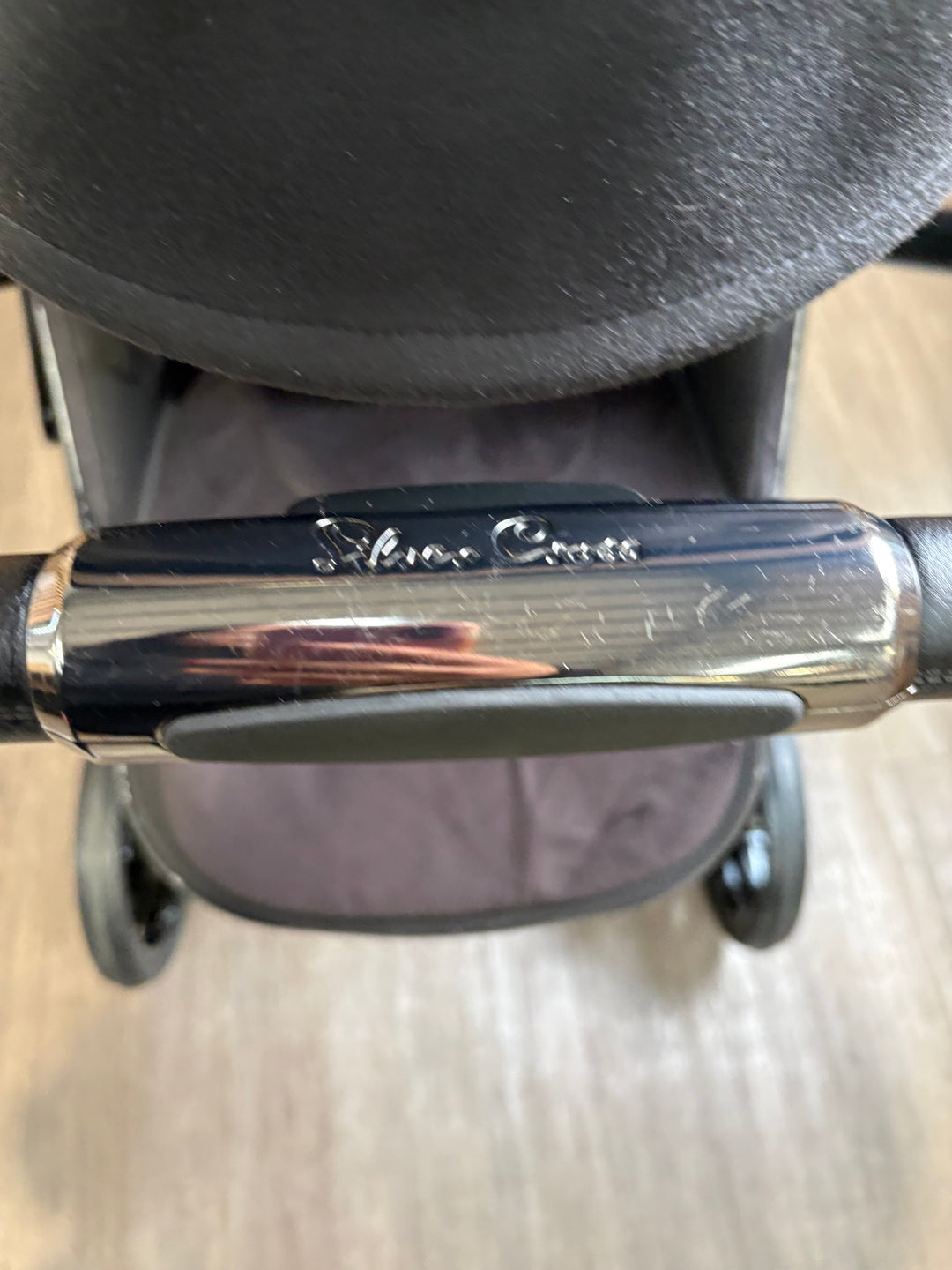 PRE LOVED Silver Cross Wave Double Pushchair - Onyx