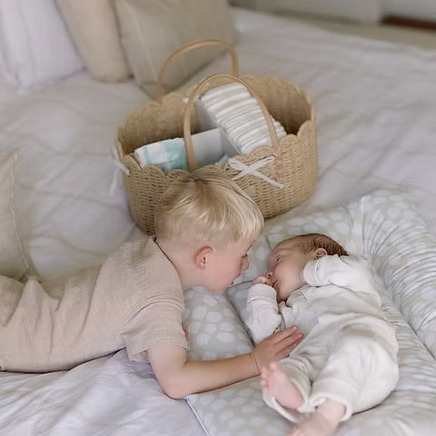 Ralphie Bear Comfort Changing Mat - Scallop