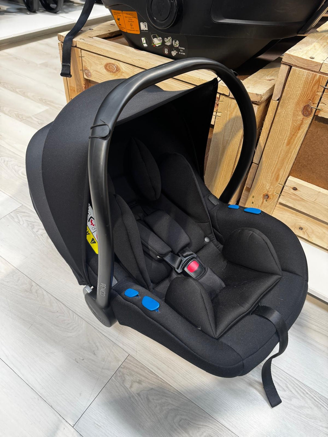 PRE LOVED Venicci Ultralite Car Seat -  Black