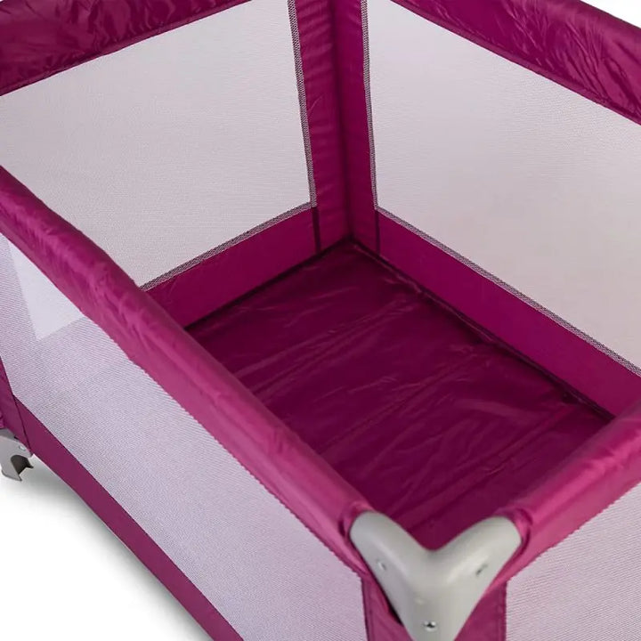 Red Kite Sleep Tight Travel Cot - Raspberry