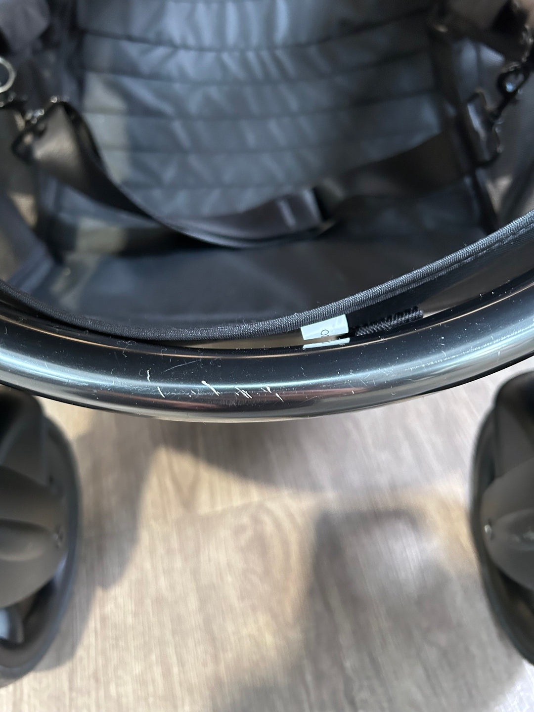 PRE LOVED iCandy Peach 6 Travel System - Dark Grey Twill