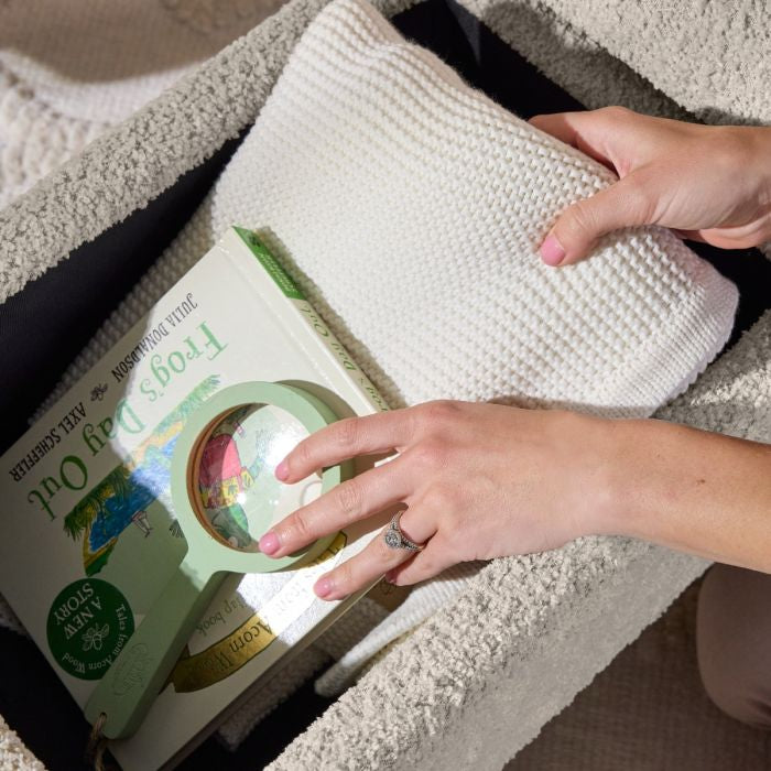 Tutti Bambini Oscar Luxe Rocking Chair & Storage Footstool - Sage