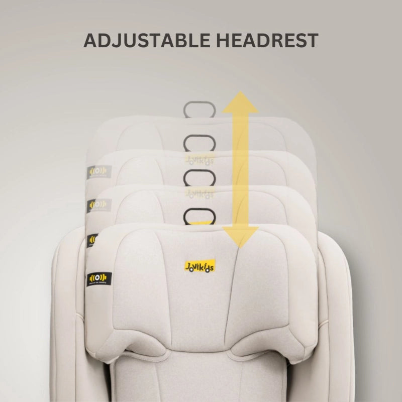 JoviKids Leon i-Size Booster Car Seat – Milkstone