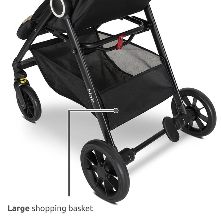 Lorelli Noir Lightweight Compact Stroller - Black
