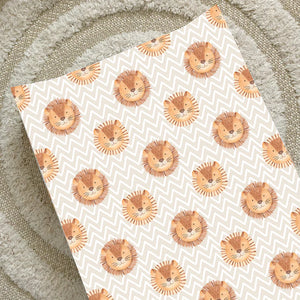 Bobbin & Bumble Anti-Roll Wedge Changing Mat - Lion Print