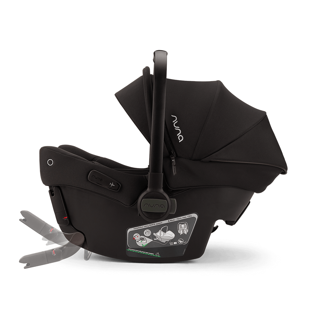 Nuna PIPA URBN i-Size Infant Carrier - Caviar