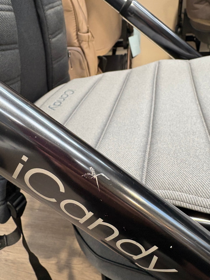 PRE LOVED iCandy Peach 7 Pram + Pushchair - Phantom/Truffle