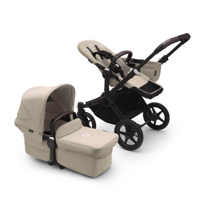 Bugaboo Donkey 5 Twin - Black/Desert Taupe