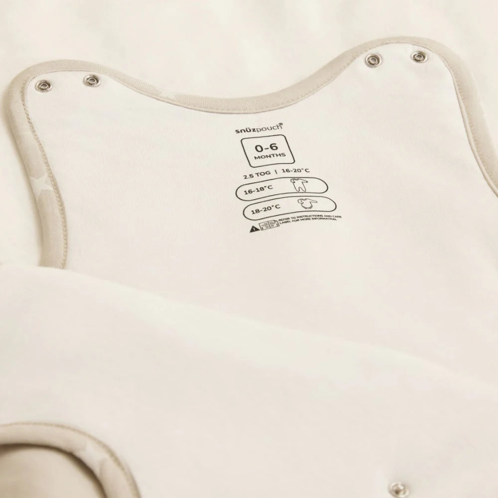 SnuzPouch Sleeping Bag – Grey Cloud